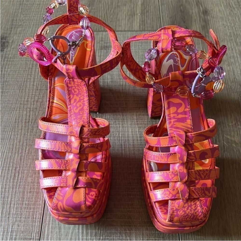 Free People x Circus NY Paddie Platform Heels US 8.5 👠 - Picture 2 of 7